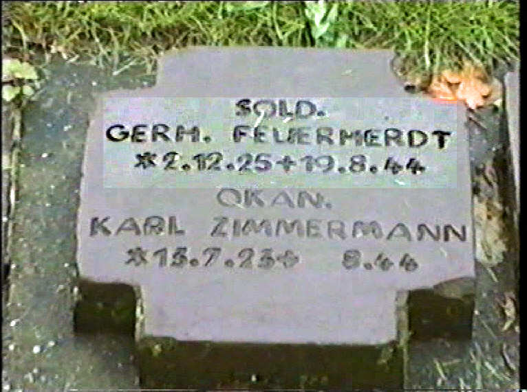 Deutscher Soldatenfriedhof La Cambe, Gerhard Feuerherdt